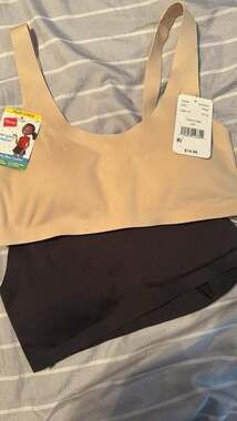 Hanes Girls Everyday Comfort No Show Seamless Bralette Multipack 2-Pack